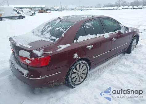 2009 Hyundai Sonata Limited z USA, uszkodzony, nr VIN 5NPEU46C69H437360